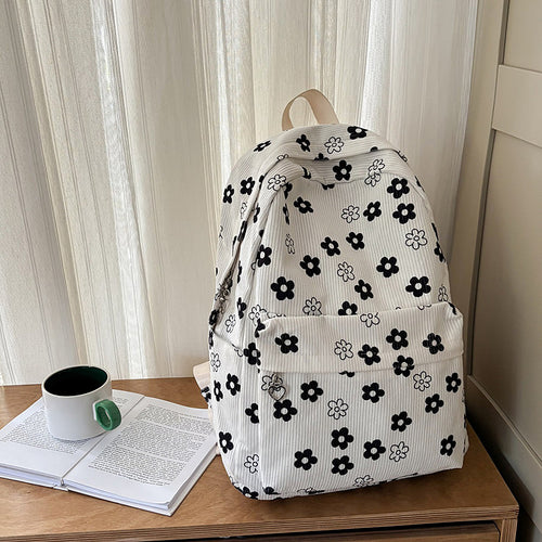 Blumengemusterter Freizeitrucksack Karnz