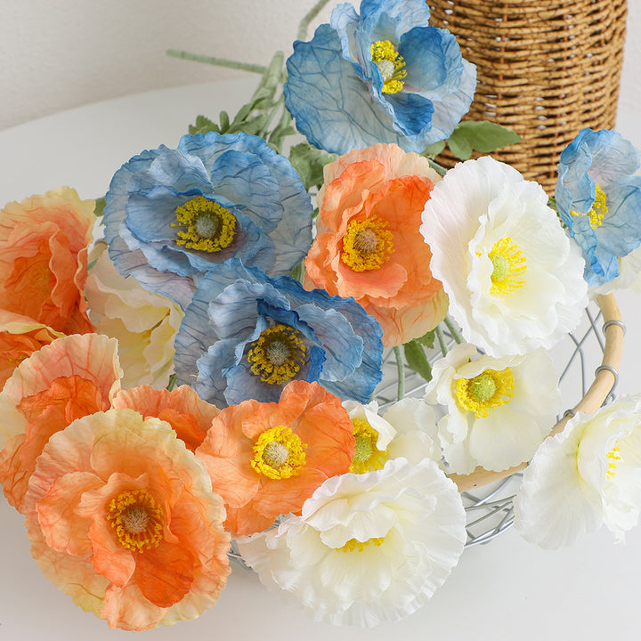 DamenEleganter Kunst-Mohnblumenstrauß Karnz