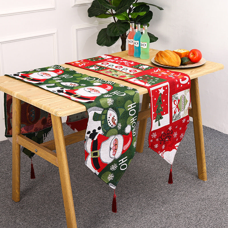 Festlicher Tischläufer mit Rentier-Motiv Karnz