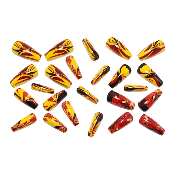 Kunstnägel Im Eleganten Herbstdesign Karnz