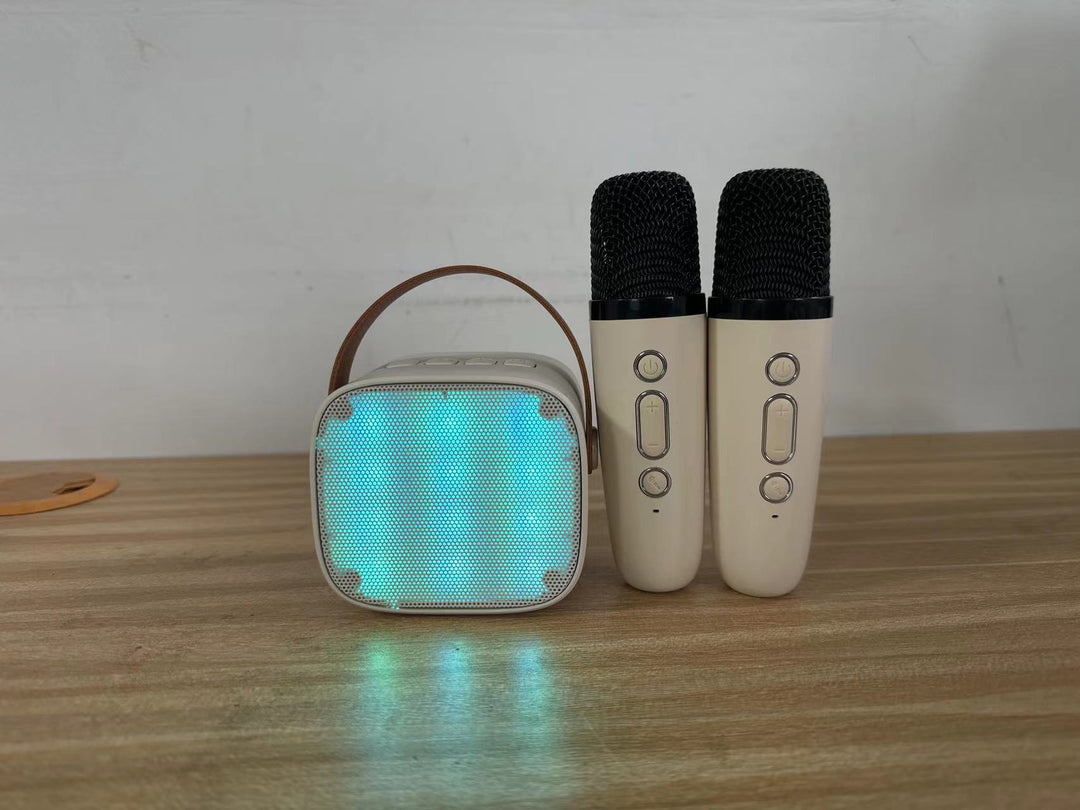 Tragbarer Bluetooth Karaoke Lautsprecher Karnz