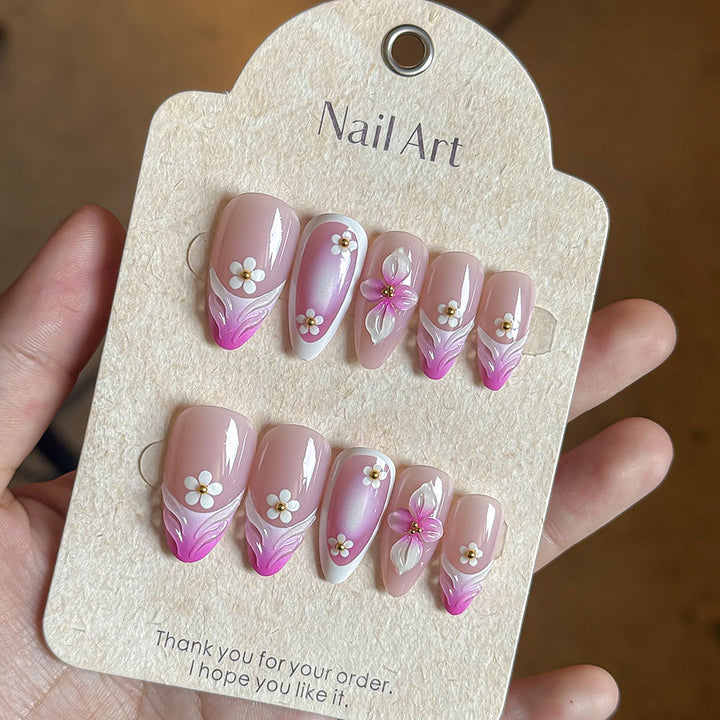Floral Design Press-On Nail Kit Karnz