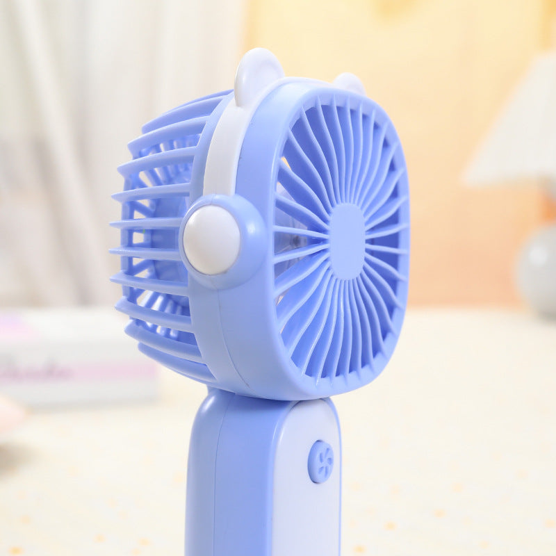 Damen Tragbarer Handventilator im verspielten Teufelsdesign Karnz