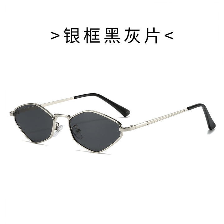 Damen Modische Sonnenbrille im futuristischen Design Karnz