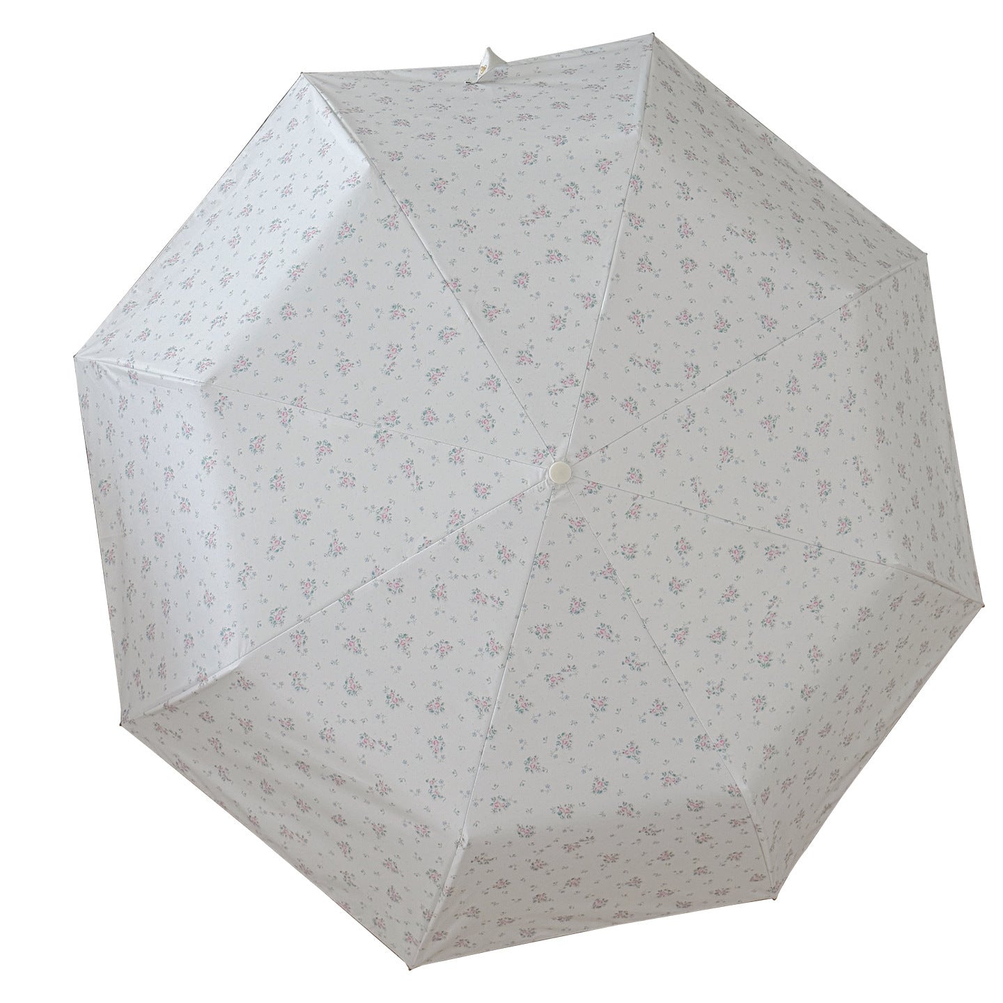 Damen Faltbarer Regenschirm mit Blumenmuster Karnz