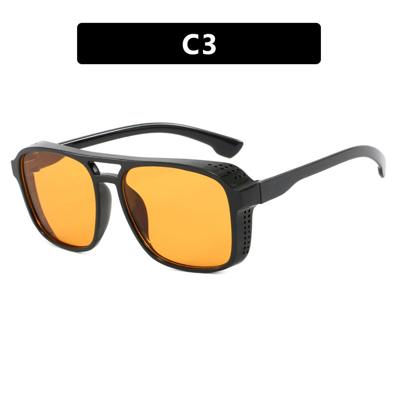 Damen modische Sonnenbrille im trendigen Schildkrötenmuster Karnz
