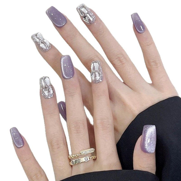 Premium Dekorative Press-On Nail Art Set Karnz