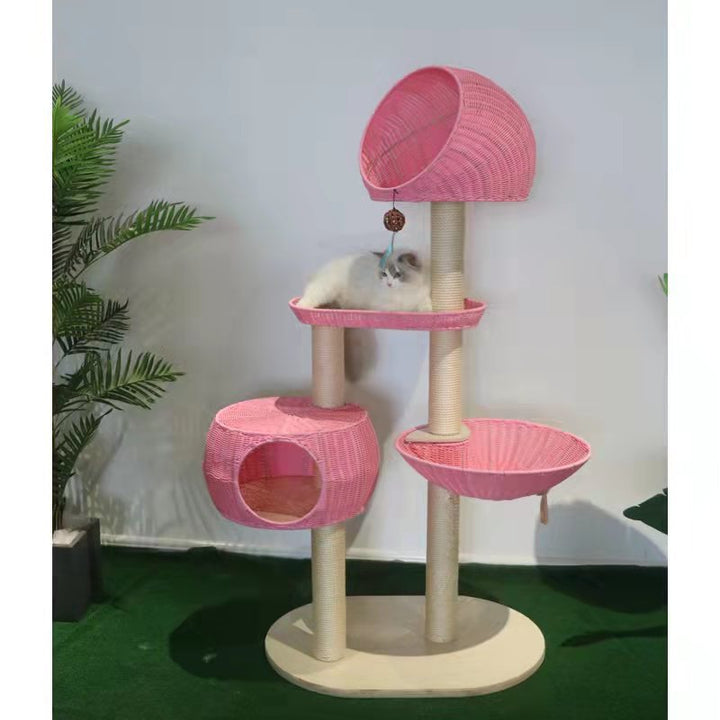 Katzenbaum aus natürlichem Material Karnz