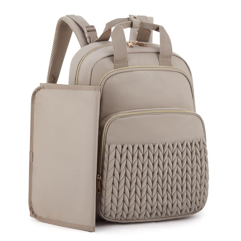 Modischer Rucksack mit Strukturiertem Design und Mehreren Fächern Karnz