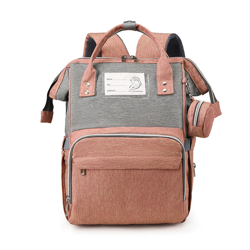 Multi-Compartment Funktionaler Wickelrucksack Karnz