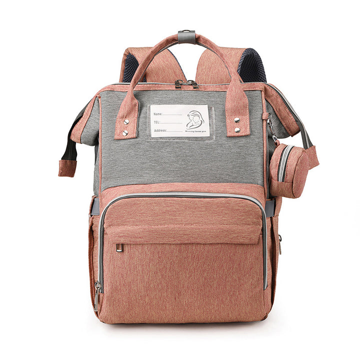 Multi-Compartment Funktionaler Wickelrucksack Karnz