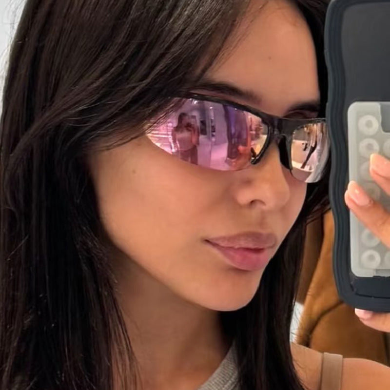 Damen modische Sonnenbrille mit polarisierenden Gläsern und stilvollem Rahmen Karnz