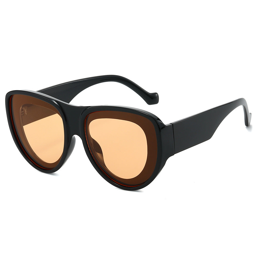 Statement Cat-Eye Sonnenbrille Karnz