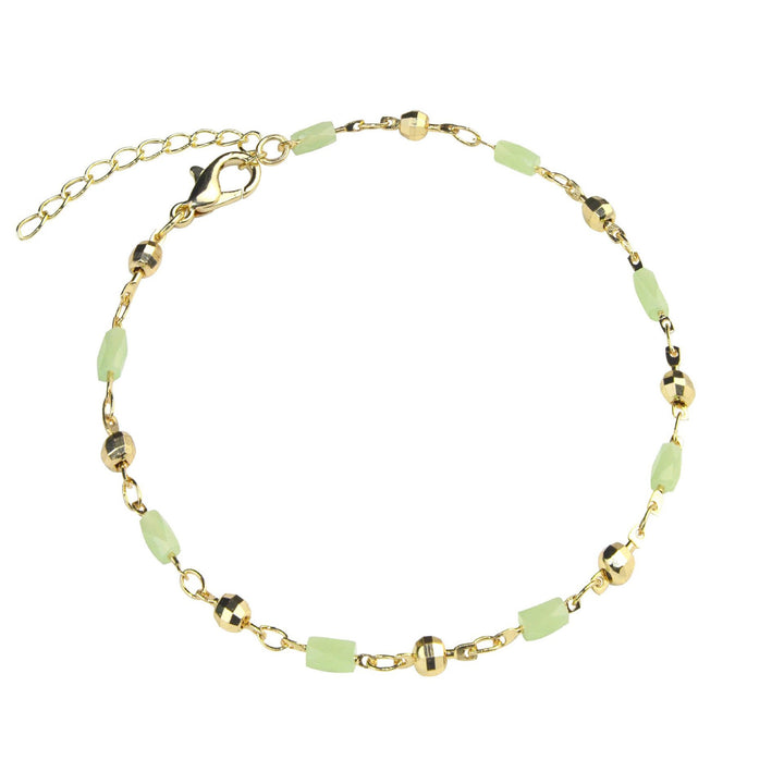 Beaded Charm Fußkette Karnz