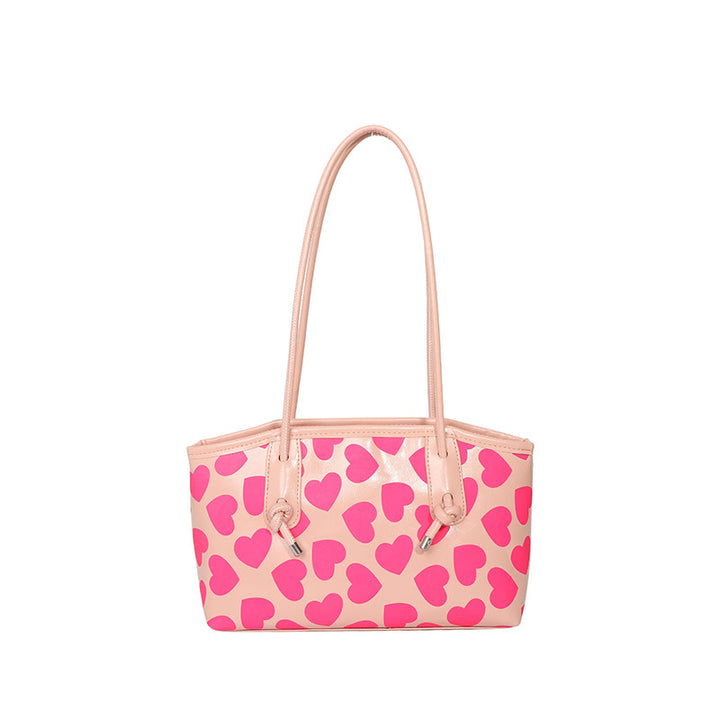 WoCasual Herz-Muster Tote Bag Karnz