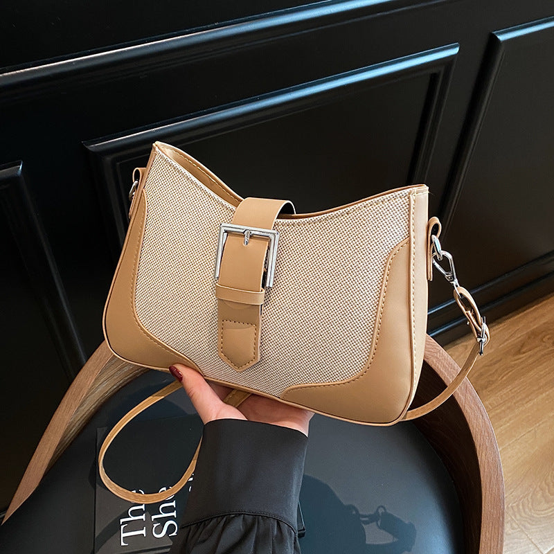 Zeitgenössische strukturierte Handtasche Karnz