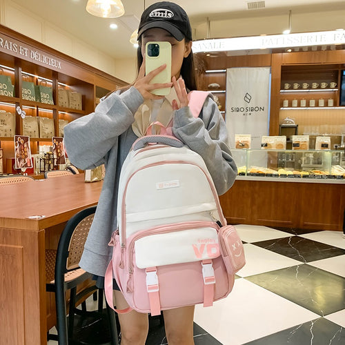 Stilvolle Mehrfach-Taschen-Rucksack Karnz