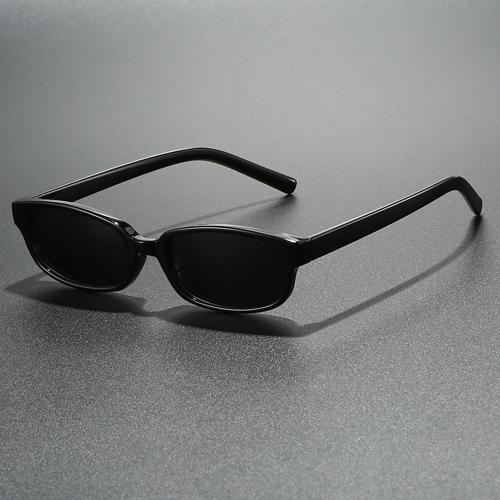 Retro-inspirierte rechteckige Sonnenbrille Karnz