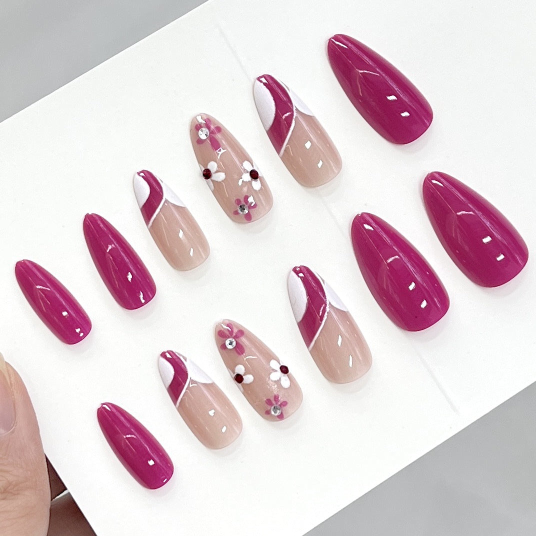 DIY Dekorative Press-On Nail Set Karnz
