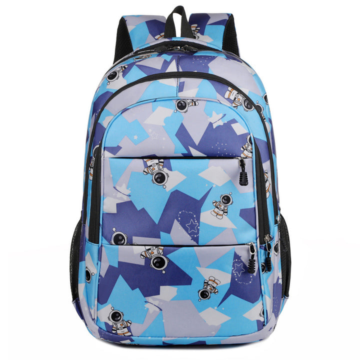 Modischer Schulrucksack mit Astronauten-Motiv Karnz