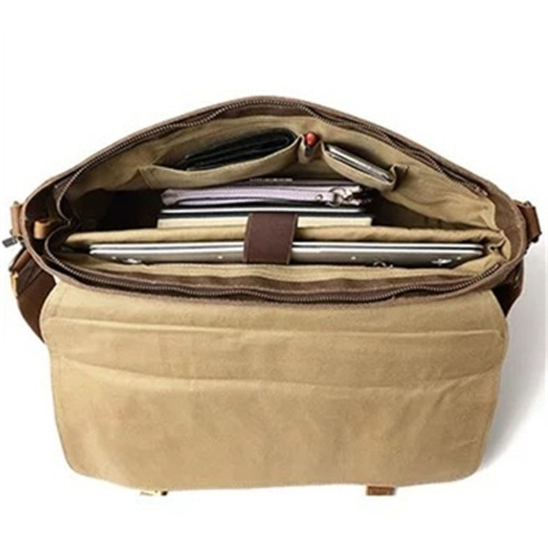 Robuste Aktentasche mit Vintage-Design Karnz