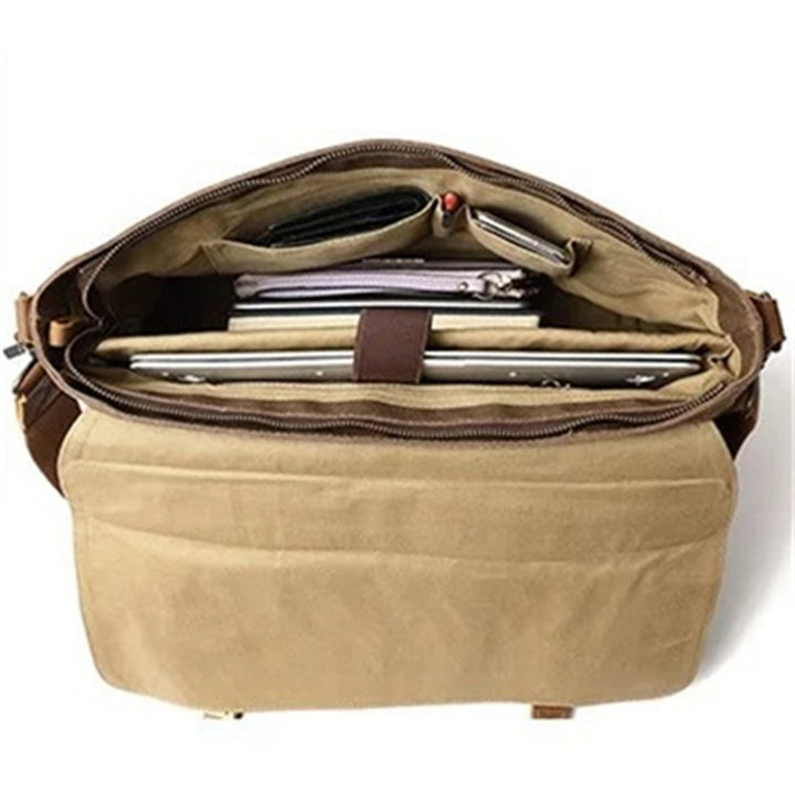 Robuste Aktentasche mit Vintage-Design Karnz