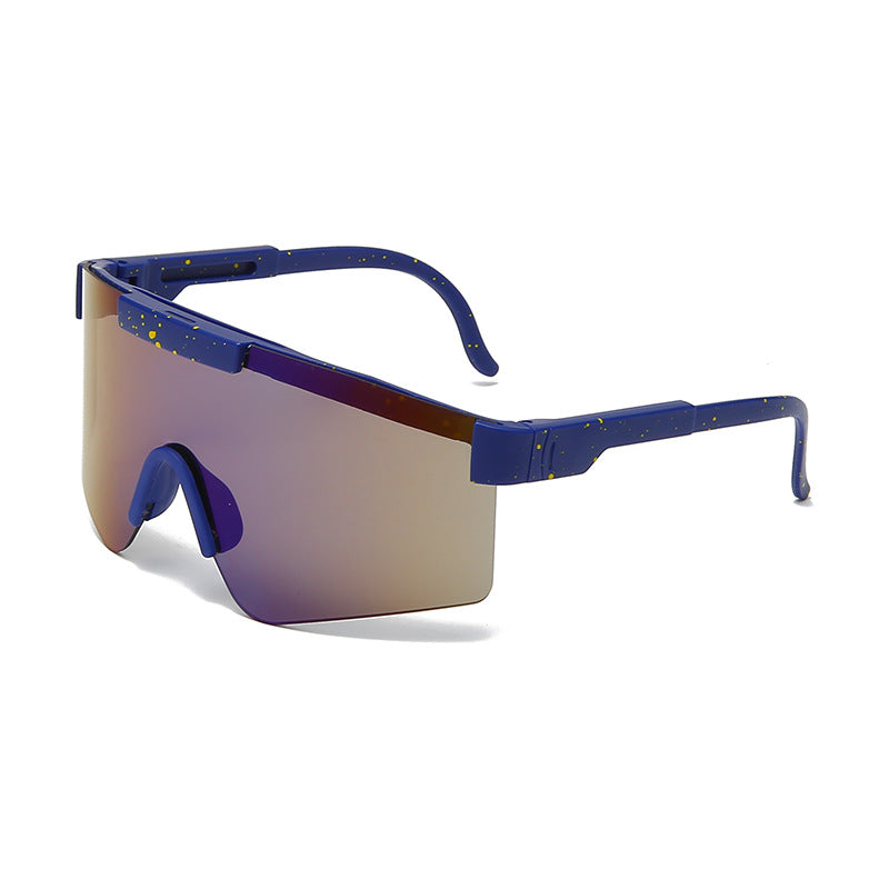 Damen Sport-Sonnenbrille mit futuristischem Design Karnz