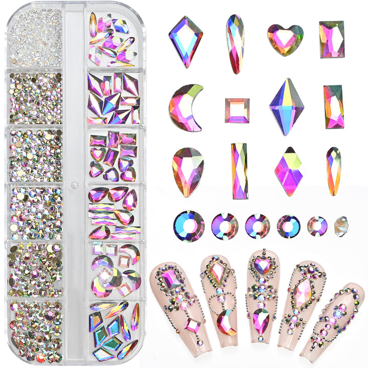 Premium Nagelkunst Strass Kollektion