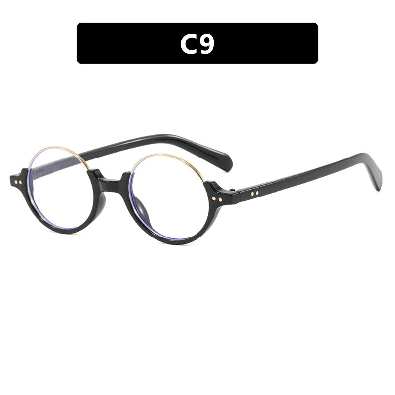 Damen runde Sonnenbrille mit elegantem Kunststoffrahmen Karnz