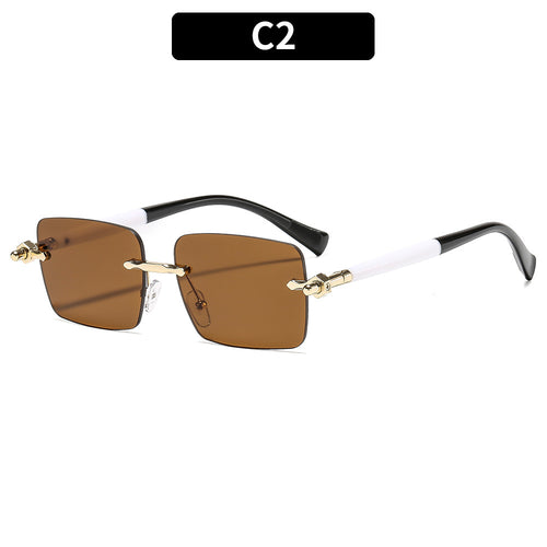 Premiume Quadratische Rahmen Sonnenbrille