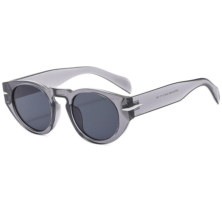 Damen modische Sonnenbrille mit unikatem Design und polarisierenden Gläsern Karnz