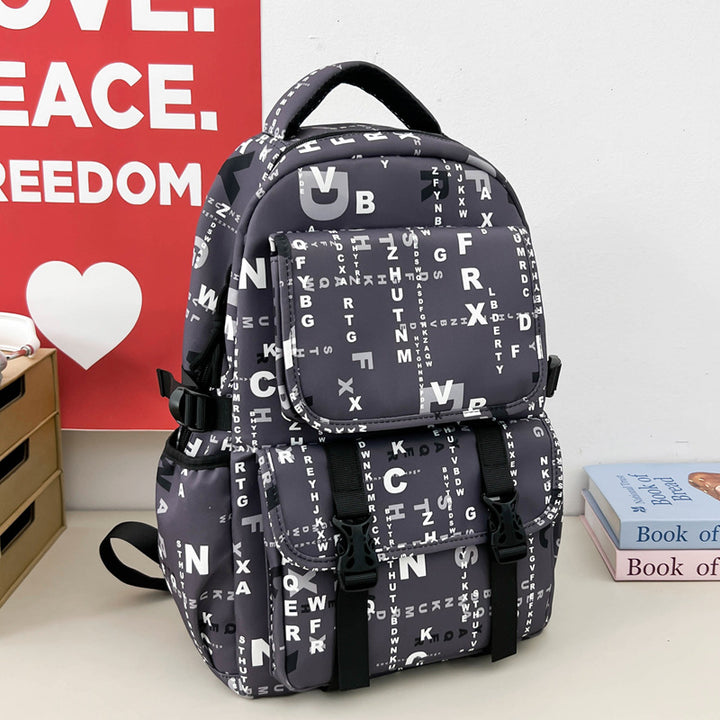 Grafikdruck-Rucksack Karnz