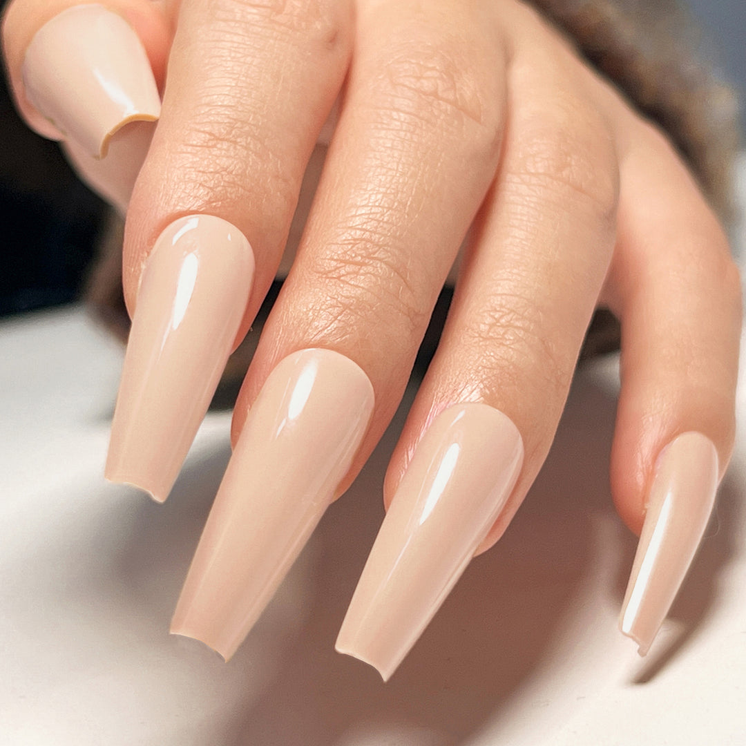 Künstliche Nagelnägel Im Hochglanz-Finish Karnz