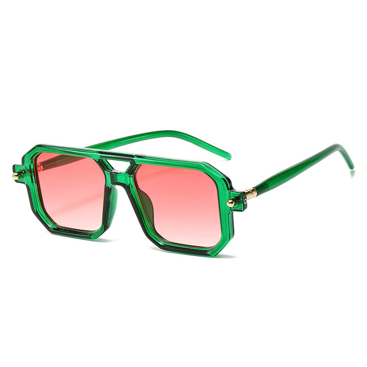 Stylische geometrische Sonnenbrille Karnz