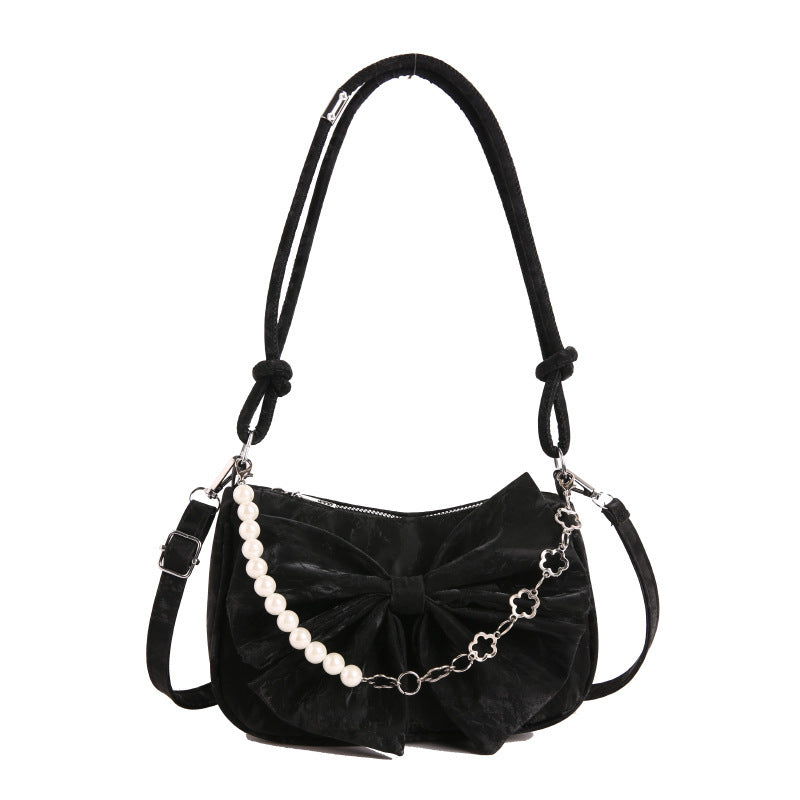 Elegante mit Schleife verzierte Handtasche Karnz