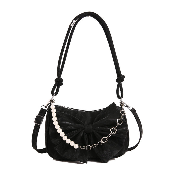 Elegante mit Schleife verzierte Handtasche Karnz