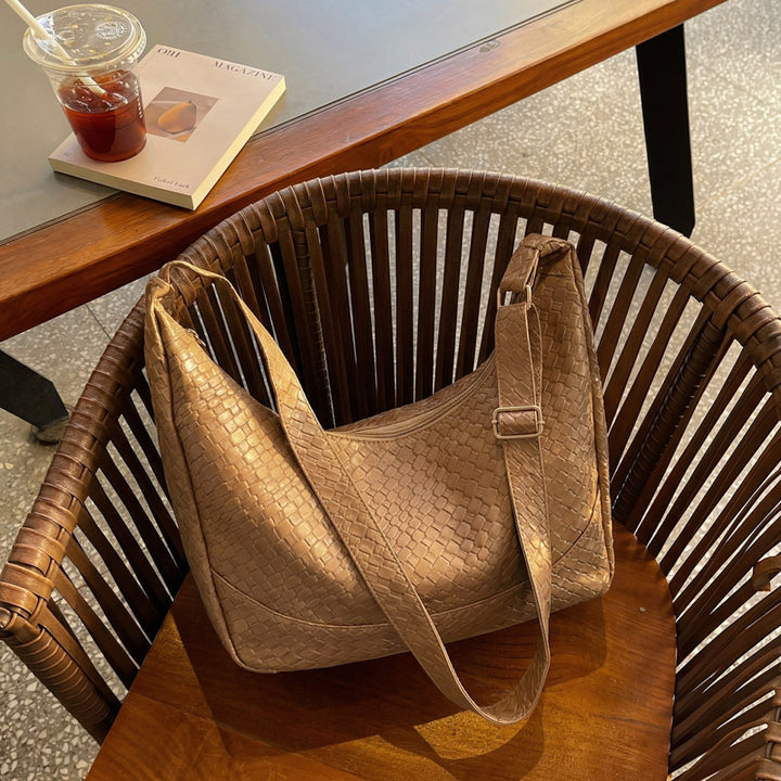 WoWoven Texturierte Hobo-Handtasche Karnz