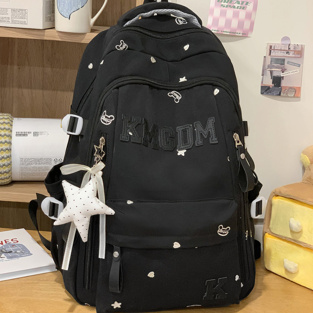 Stylische bestickte Rucksack Karnz 1791205224