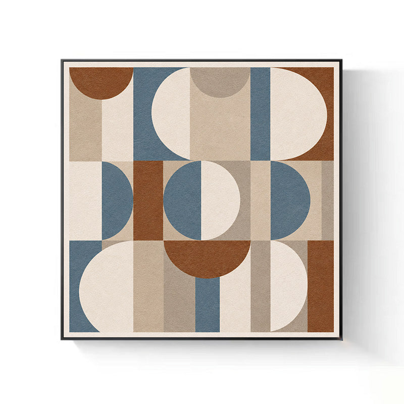 Moderne Geometrische Kunst Leinwand