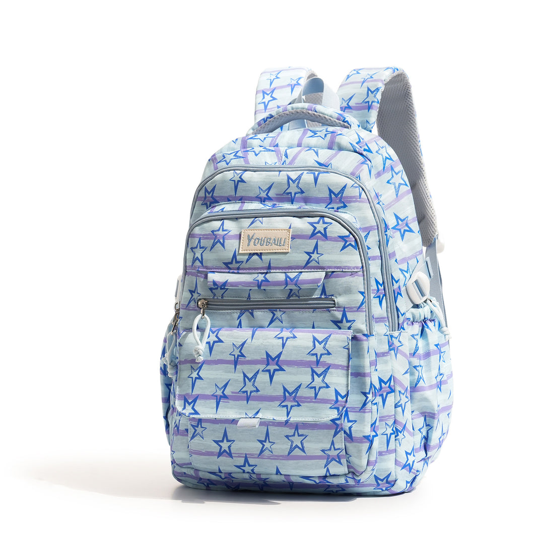 Spaß Schulrucksack mit Sternenmuster Karnz