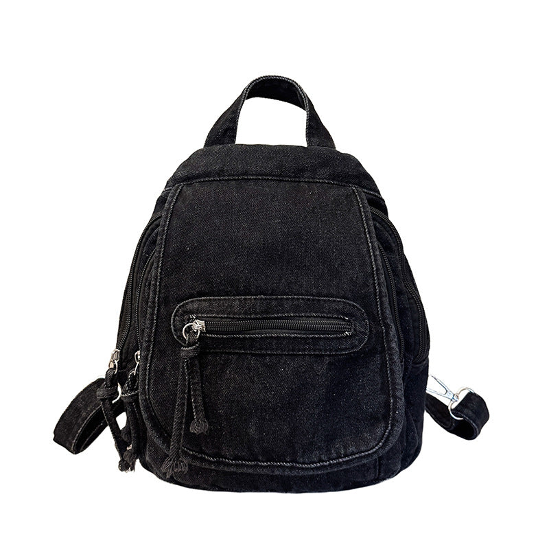 Stylische Denim Mini-Rucksack Karnz