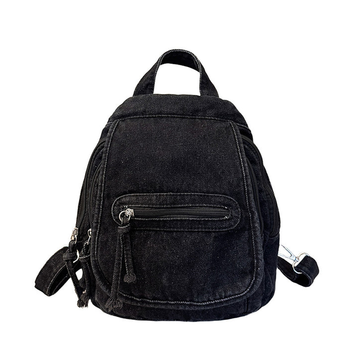 Stylische Denim Mini-Rucksack Karnz
