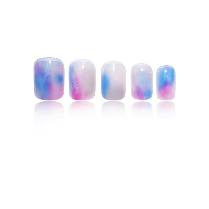 Künstlerische Aquarell-Nagelverlängerungen Karnz