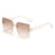 Damen quadratische Sonnenbrille mit hochwertigem Rahmendesign und UV-Schutz Karnz