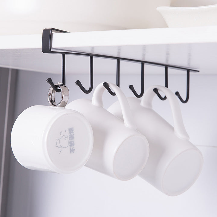 Wandmontierter Hakenregal-Organizer