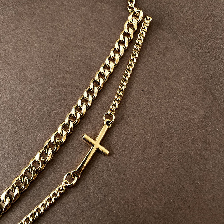 Goldene Kettenarmband Karnz