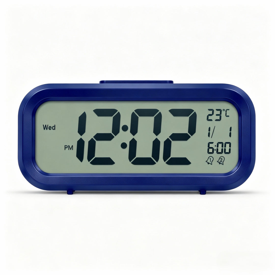 Digitaler Tischwecker mit Temperatursensor und Großem Led-Display Karnz