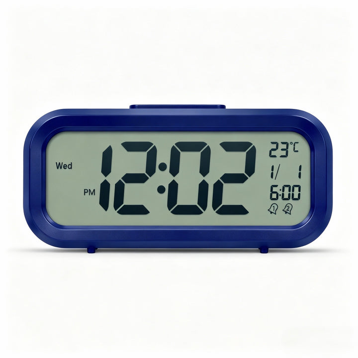 Digitaler Tischwecker mit Temperatursensor und Großem Led-Display Karnz