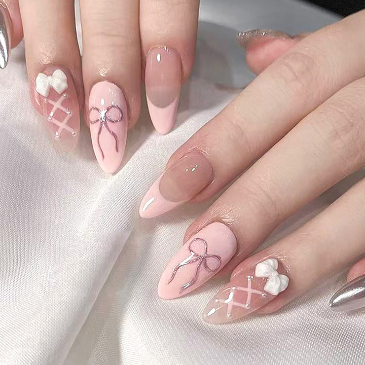 Elegante Nail Art Künstliche Nägel Karnz