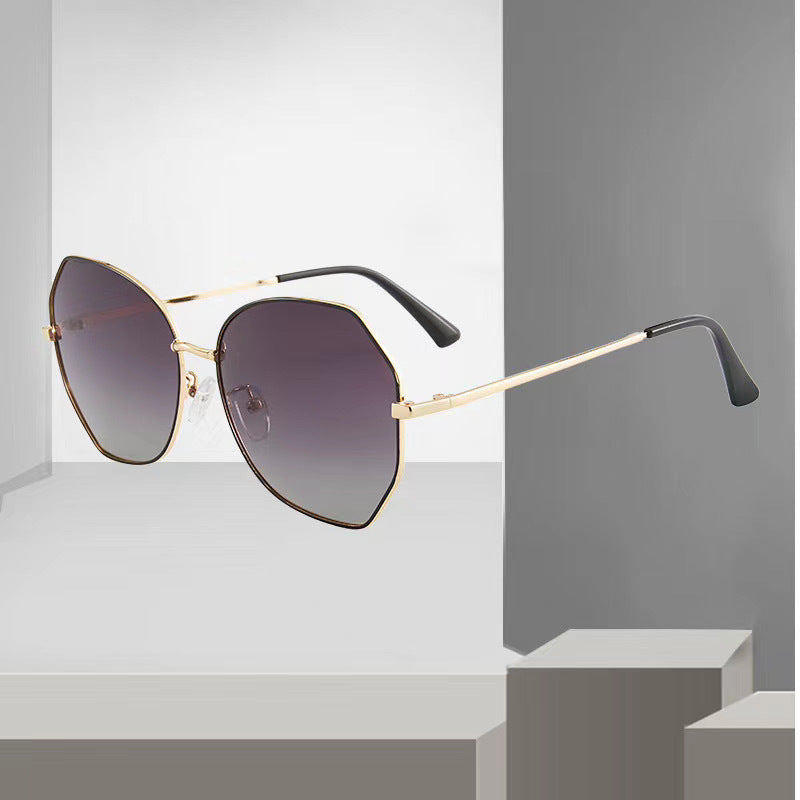 Modische Octagonal Sonnenbrille Karnz